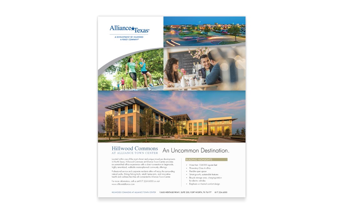 Hillwood Commons Ad