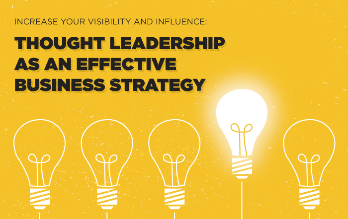 Increase Your Influence With Thought Leadership - Cooksey Communications